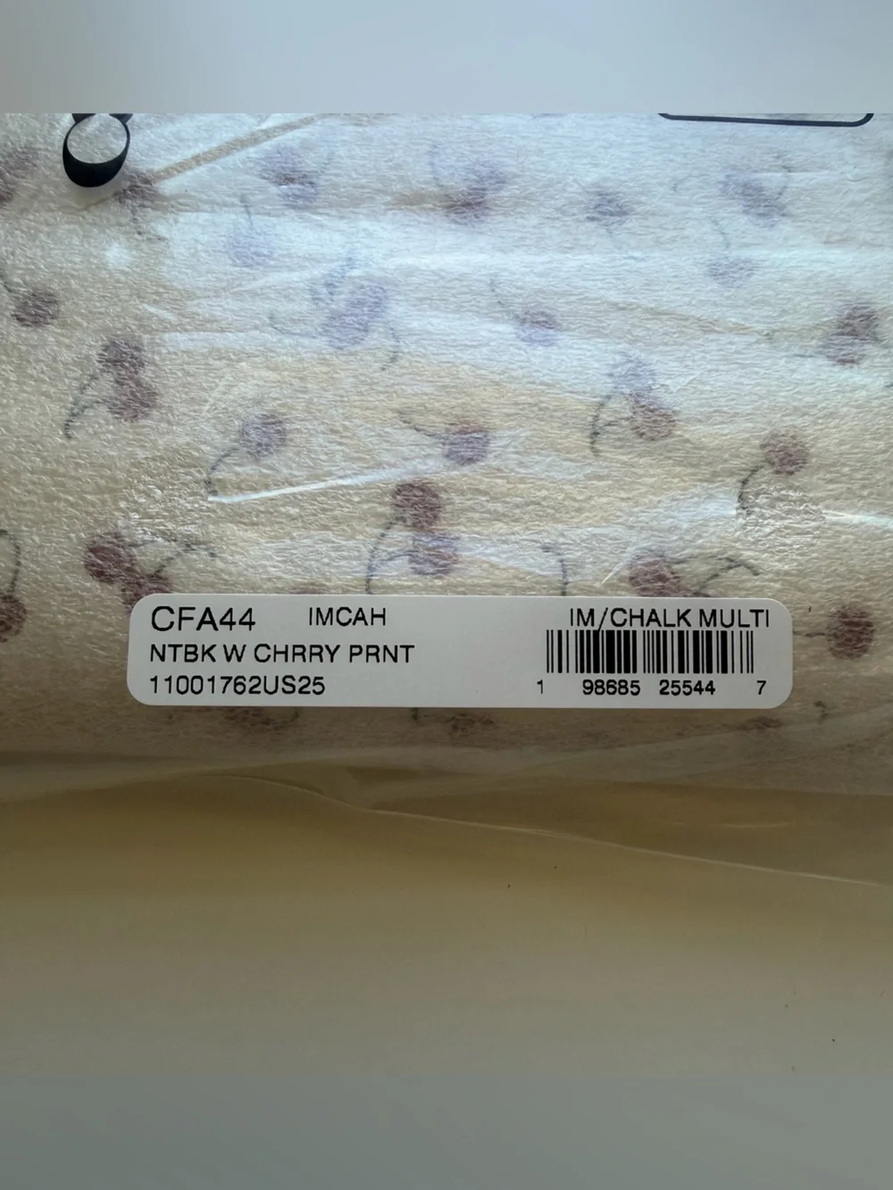 Coach Notebook AND Pencil Case With Cherry Print